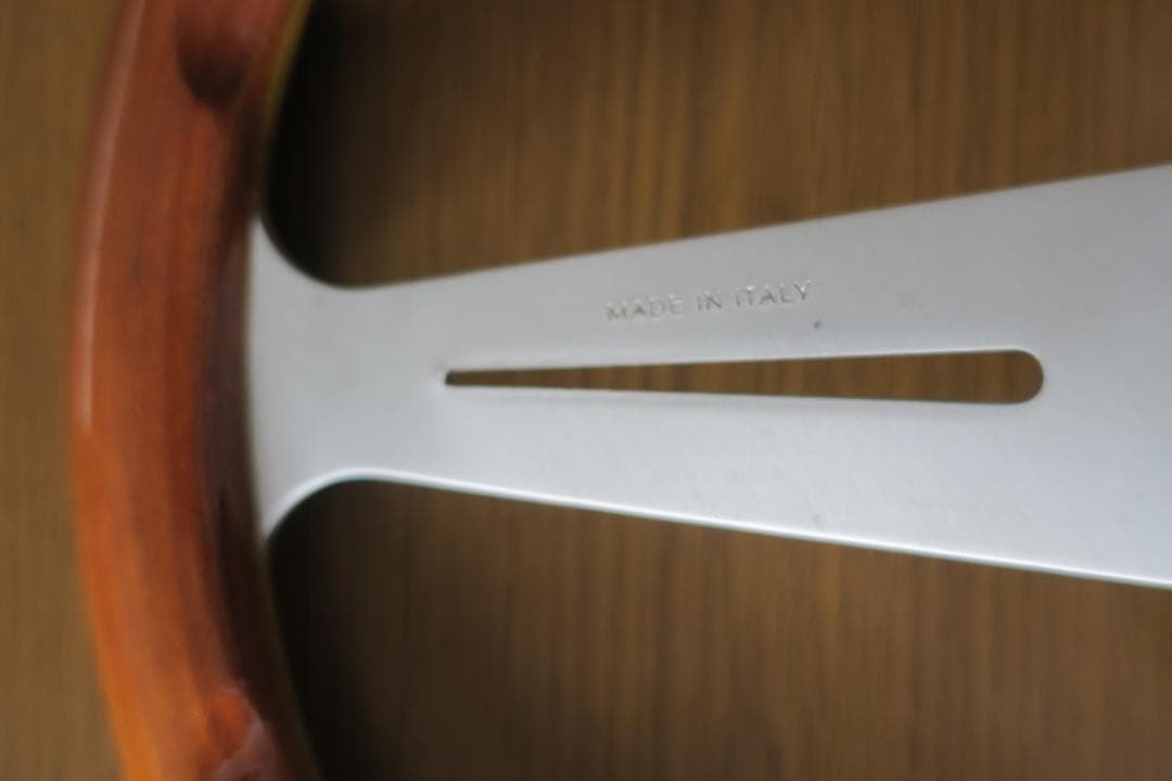 【希少】NARDI クラシック VITE ウッドステアリング シルバースポーク