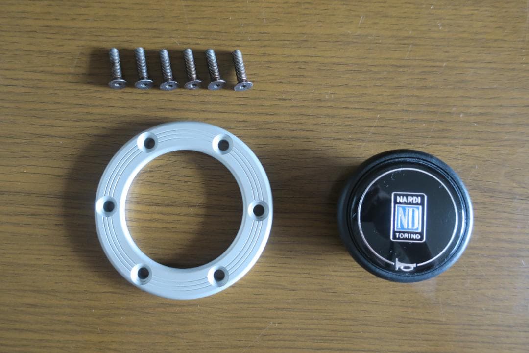 【希少】NARDI クラシック VITE ウッドステアリング シルバースポーク