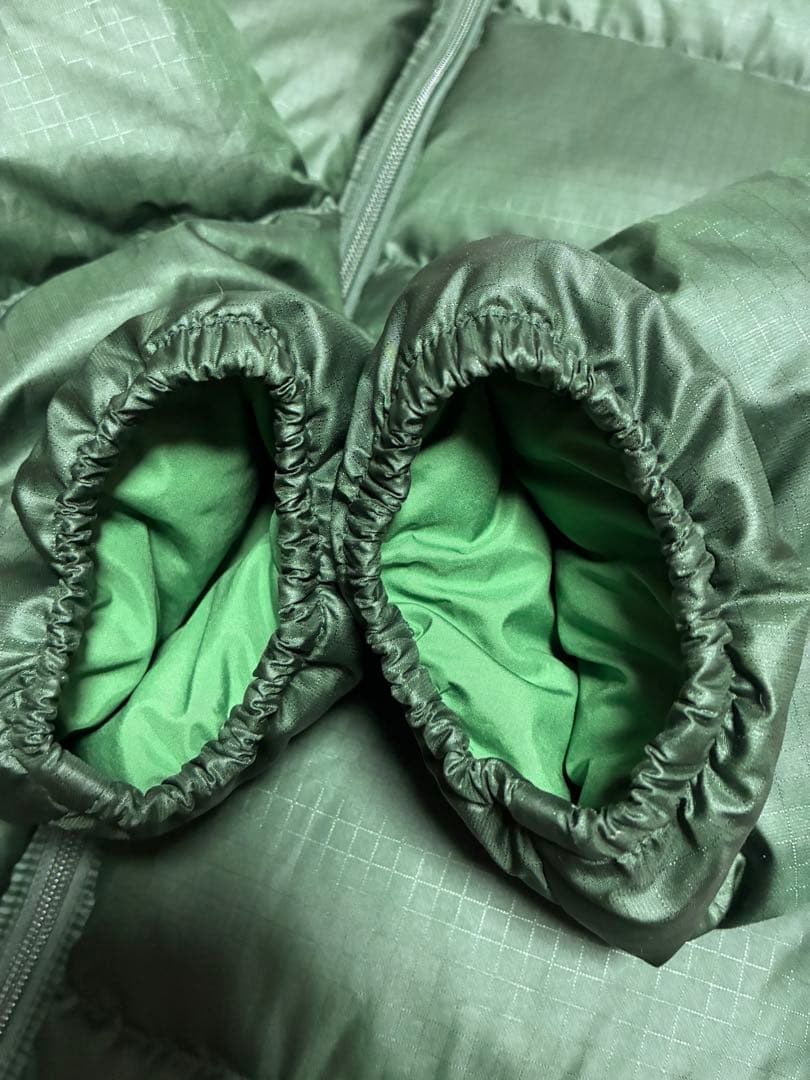 パタゴニア　インサレーショングースダウンジャケット　グリーン　L 2006 美品