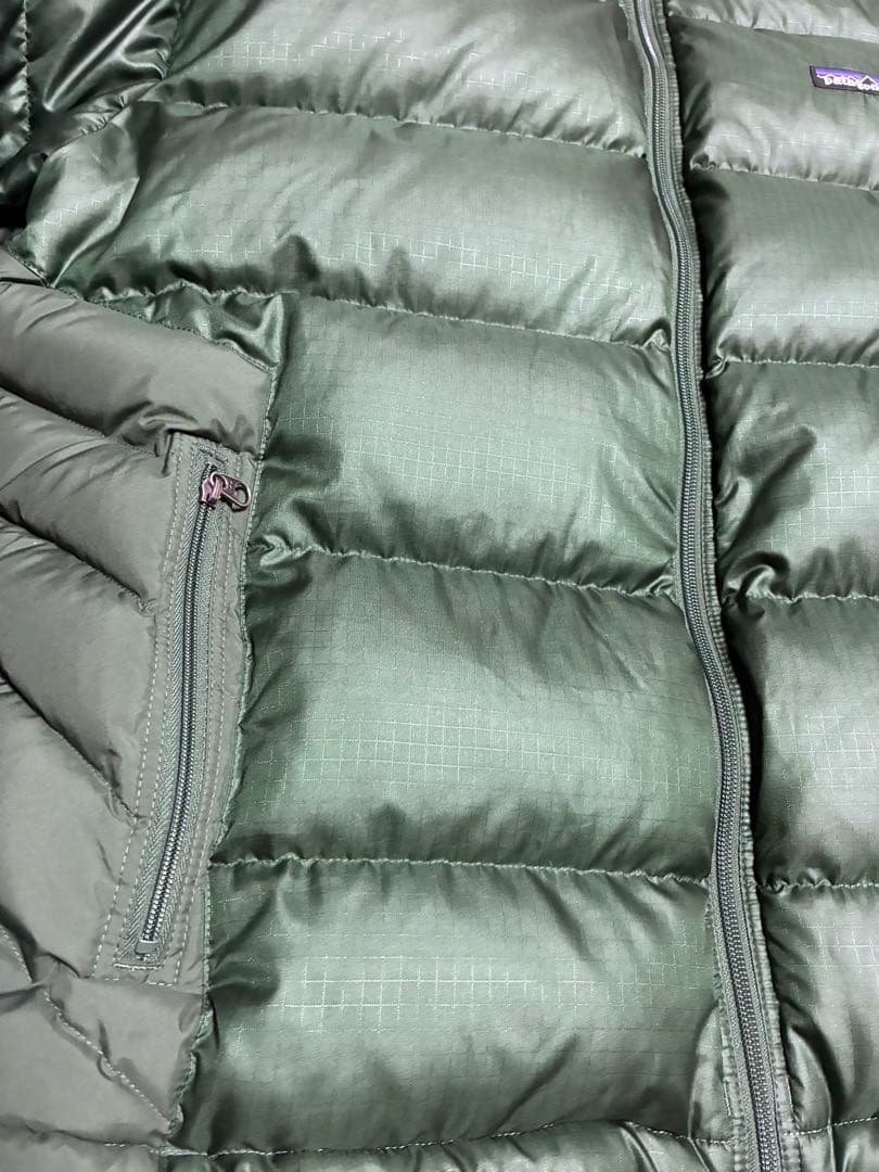 パタゴニア　インサレーショングースダウンジャケット　グリーン　L 2006 美品