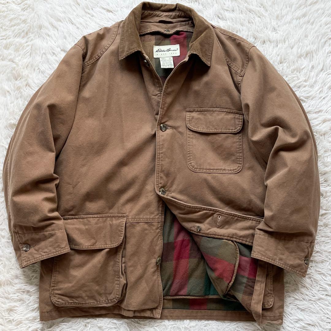 90s ヴィンテージ エディーバウアー 着脱ダウンライナー フィールドジャケット