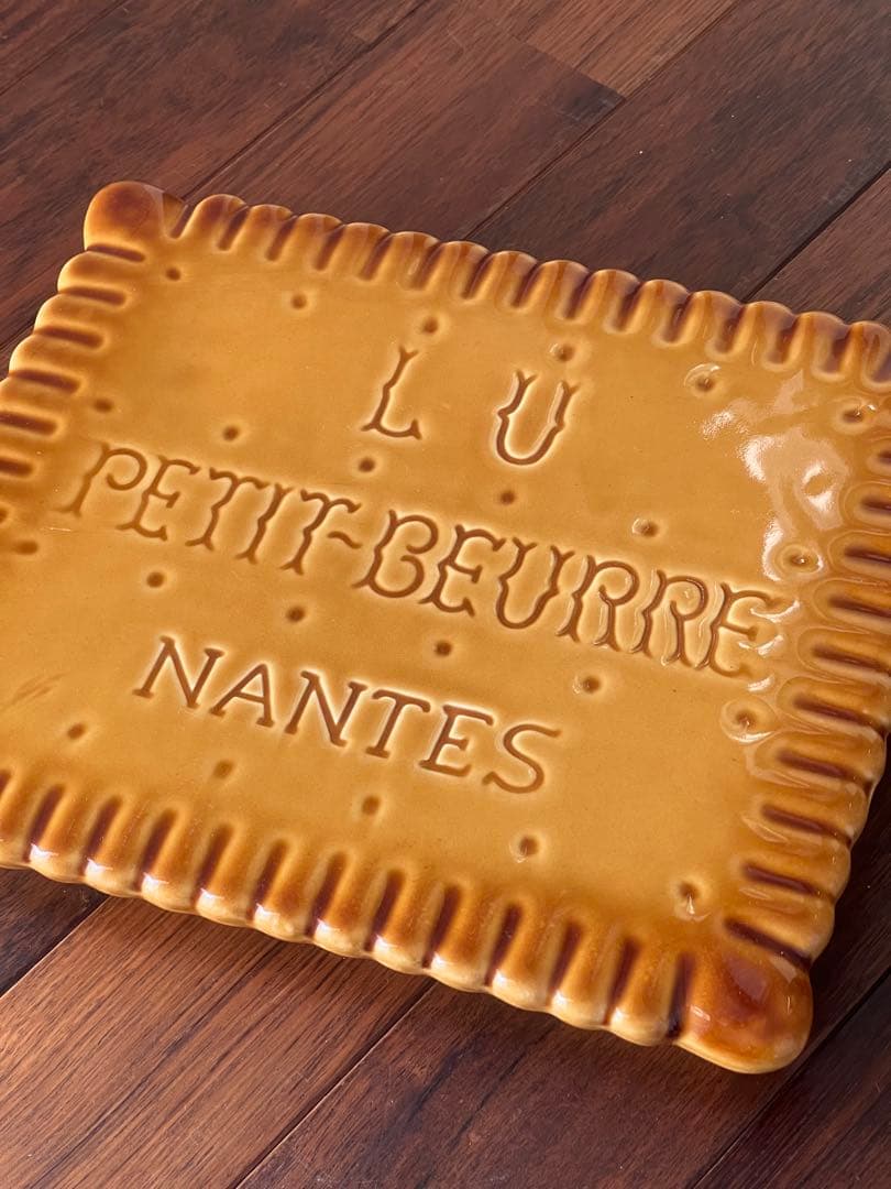 LU ビスケット 陶器 プレート　ヴィンテージ アンティーク