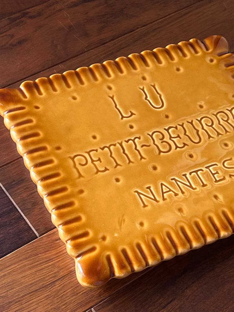 LU ビスケット 陶器 プレート　ヴィンテージ アンティーク