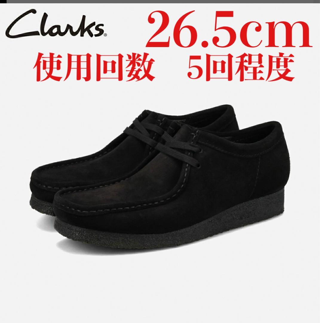 Clarks ブラック ワラビー　モカシン