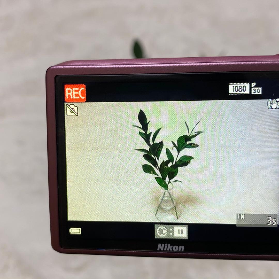 【Ｍ】Nikon COOLPIX S6800 ピンク 充電器付