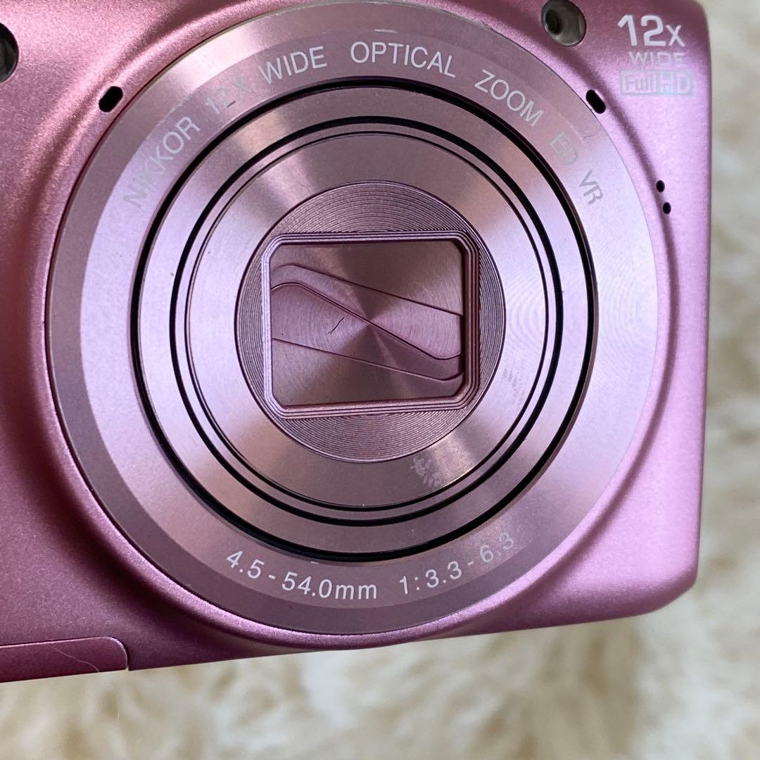 【Ｍ】Nikon COOLPIX S6800 ピンク 充電器付