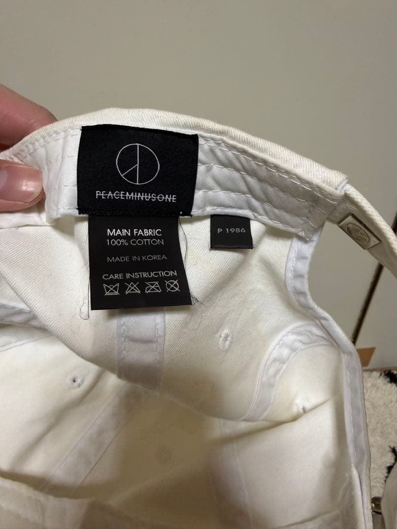 帽子 peaceminusone cap