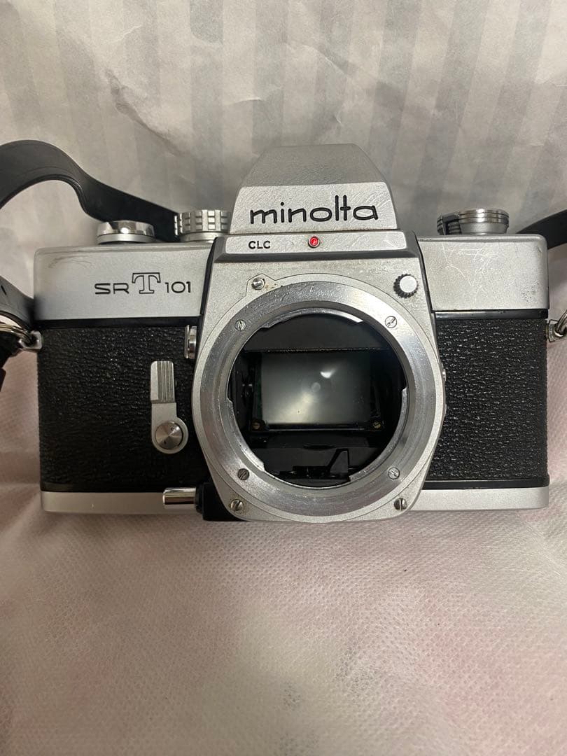 MINOLTA SRT101/レンズMC ROKKOR-PF 50mm 1.7