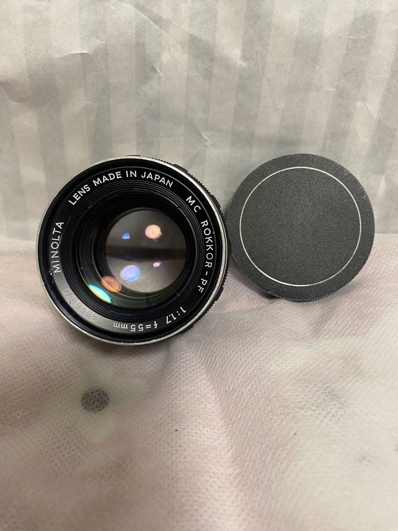 MINOLTA SRT101/レンズMC ROKKOR-PF 50mm 1.7