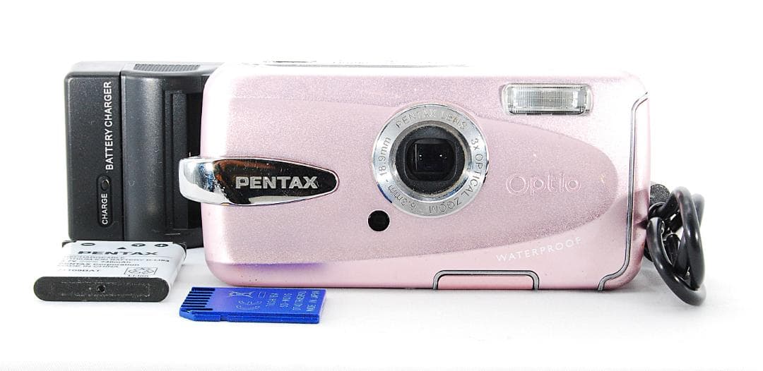 【動作確認済】PENTAX Optio W30 防水 ピンク 18939107