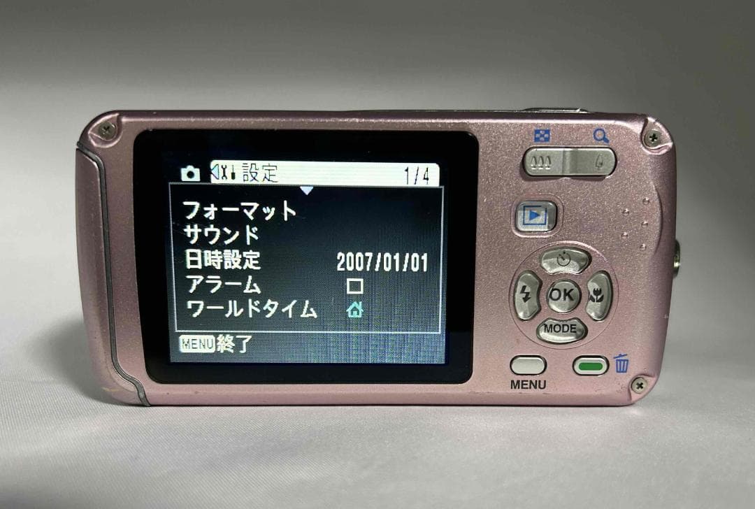 【動作確認済】PENTAX Optio W30 防水 ピンク 18939107