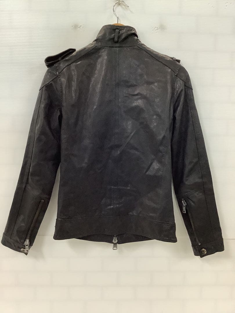 ★10.23◎A782◎BuffaloBobsレザージャケット◎山羊革◎ブラック