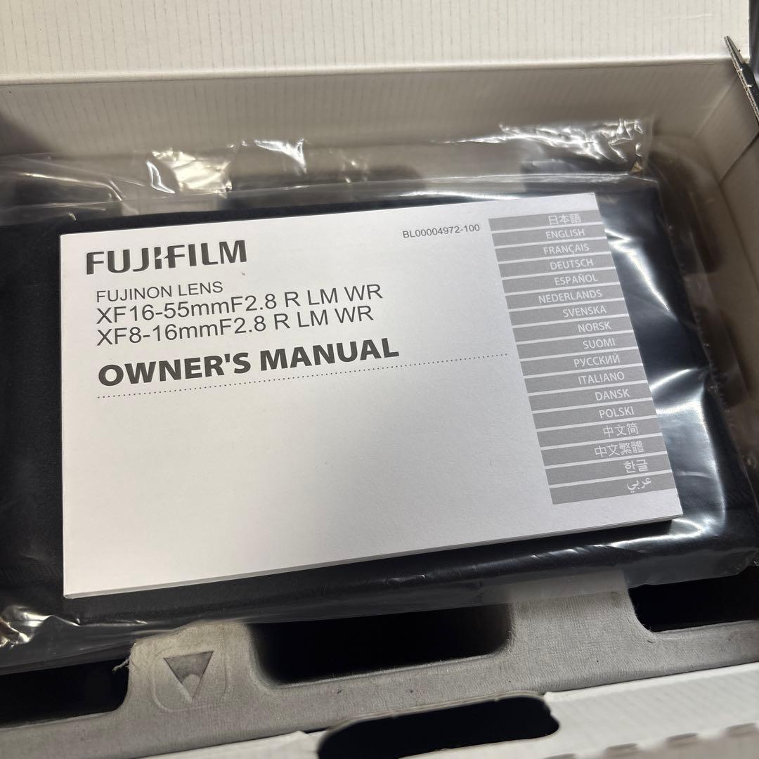 【早い者勝ち】FUJIFILM XF8-16mmF2.8 R LM WR