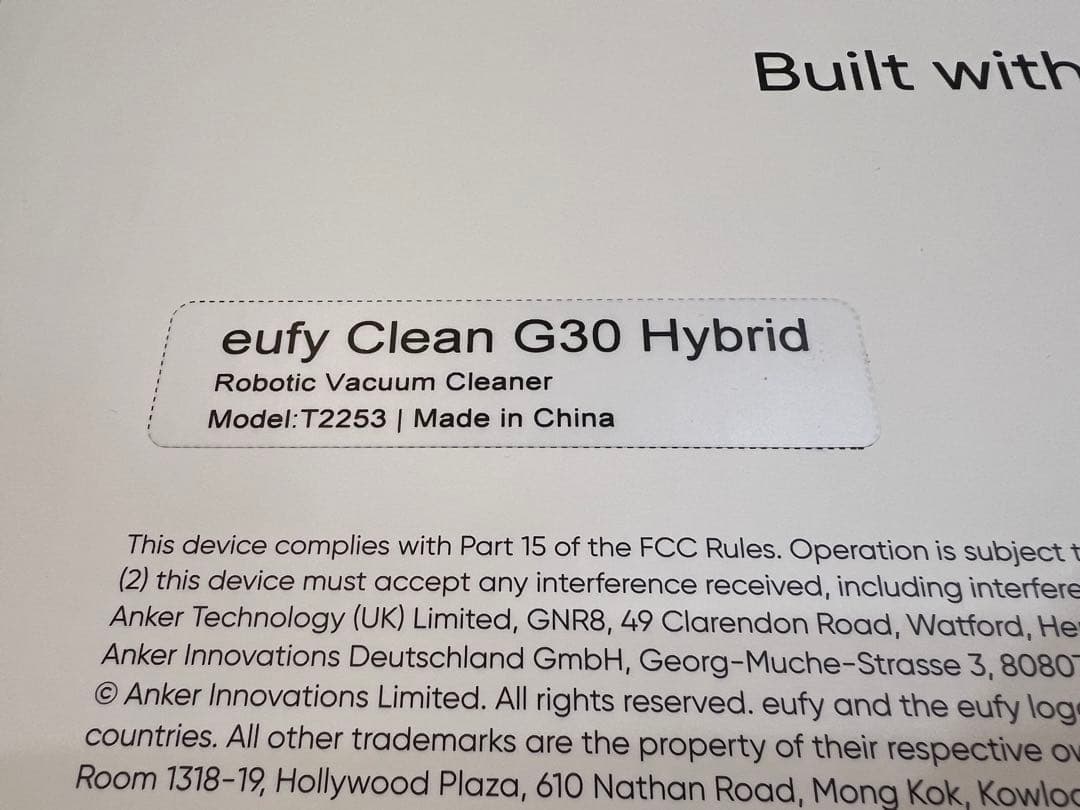 [値下げ]Anker Eufy RoboVac G30 Hybrid ホワイト