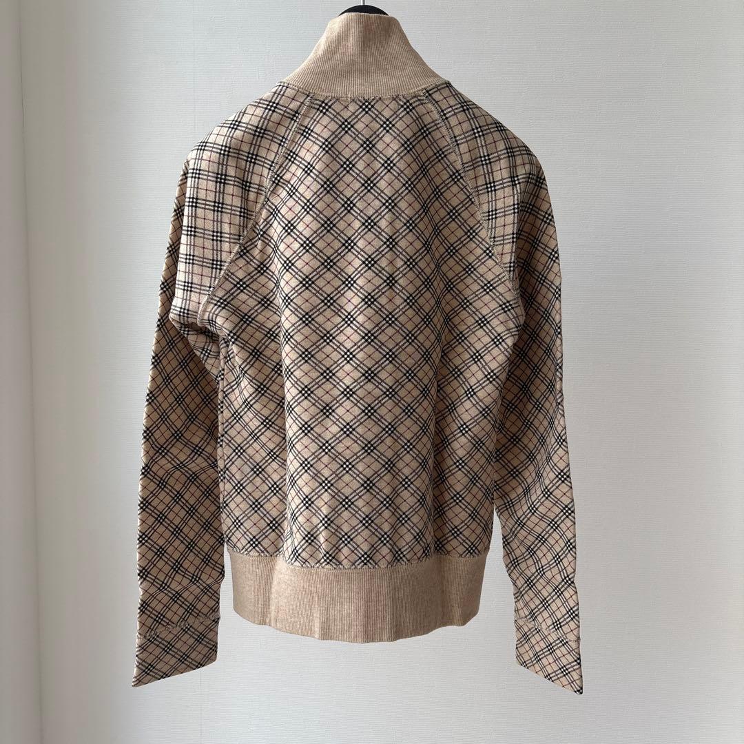 BURBERRY BLUE LABEL チェック柄 スウェットジャケット38