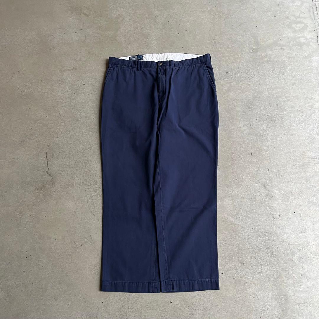 90s Ralph Lauren ポロチノ ネイビー Prospect W38