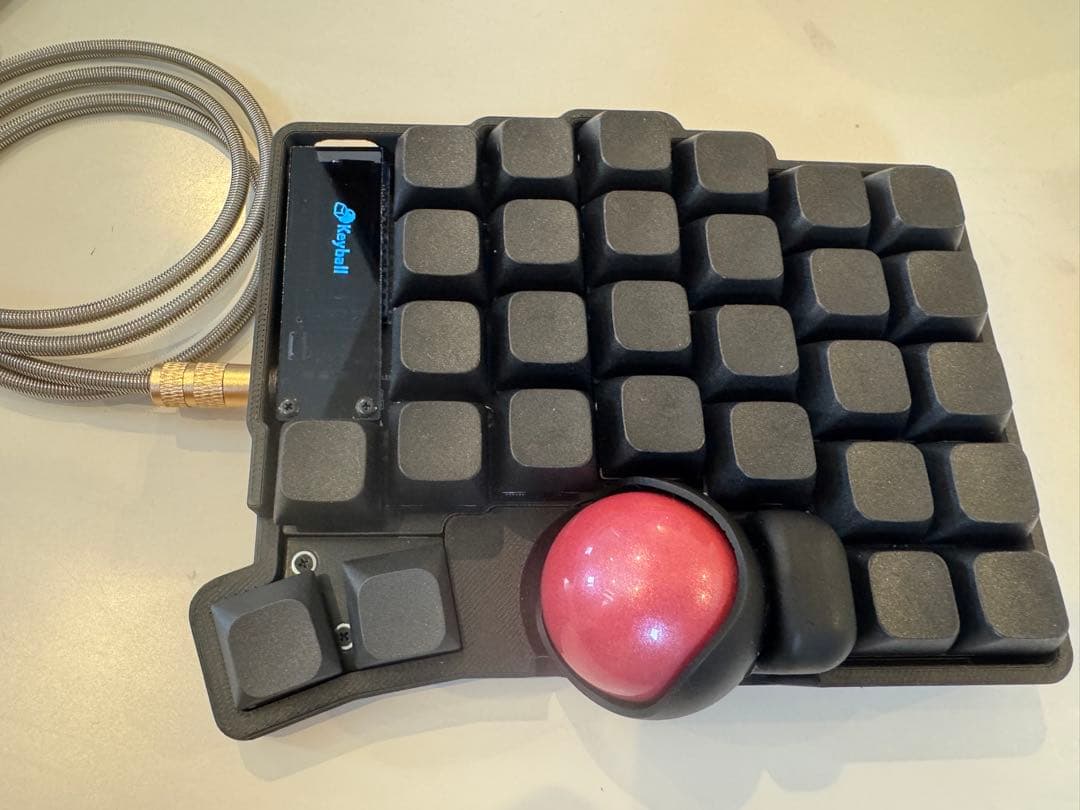 【新品】keyball61 完成品　付属品付き