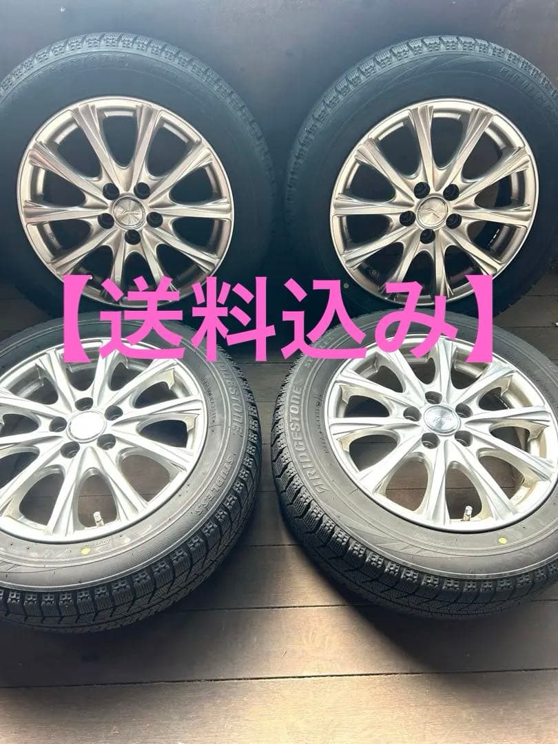 【美品】joker スタッドレス 185/60R15 PCD100 シエンタ