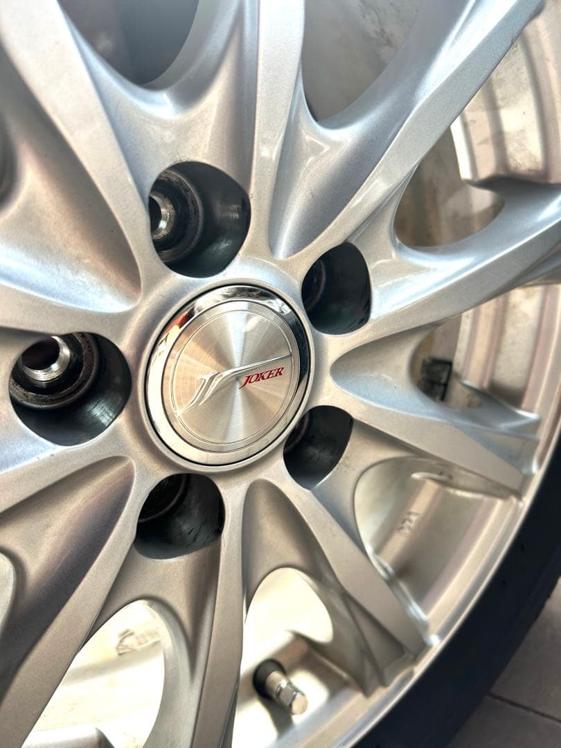 【美品】joker スタッドレス 185/60R15 PCD100 シエンタ