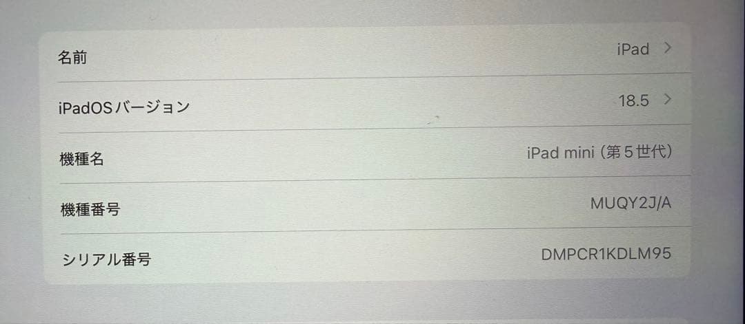 ipad mini 第5世代 64GB ゴールド