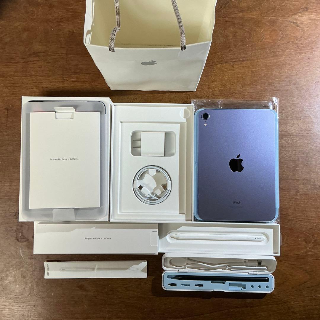 Apple iPad mini(第6世代)256GB パープル＋Pencil