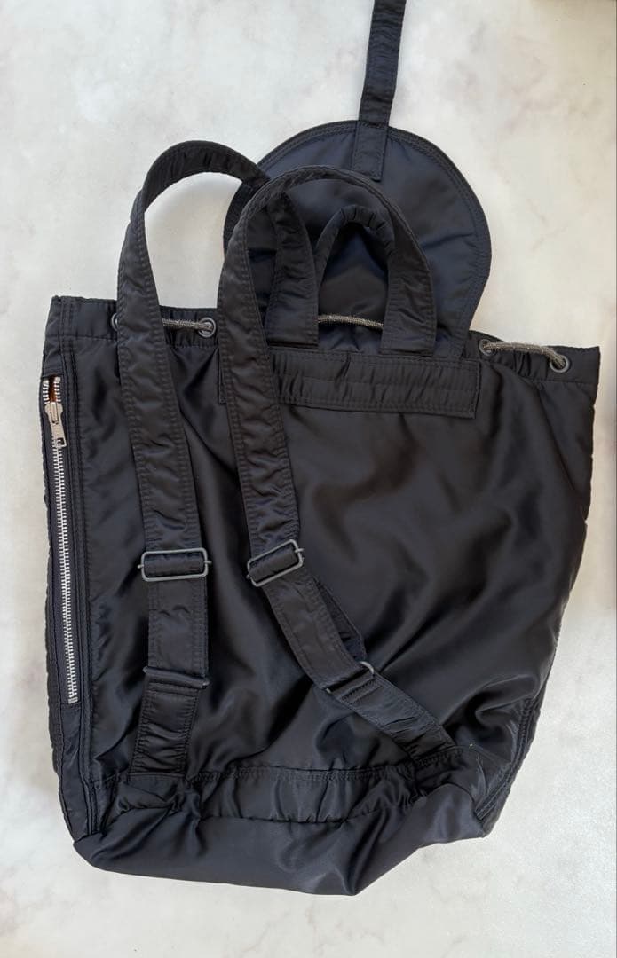 美品　ポーター タンカー リュック バックパック　ブラック