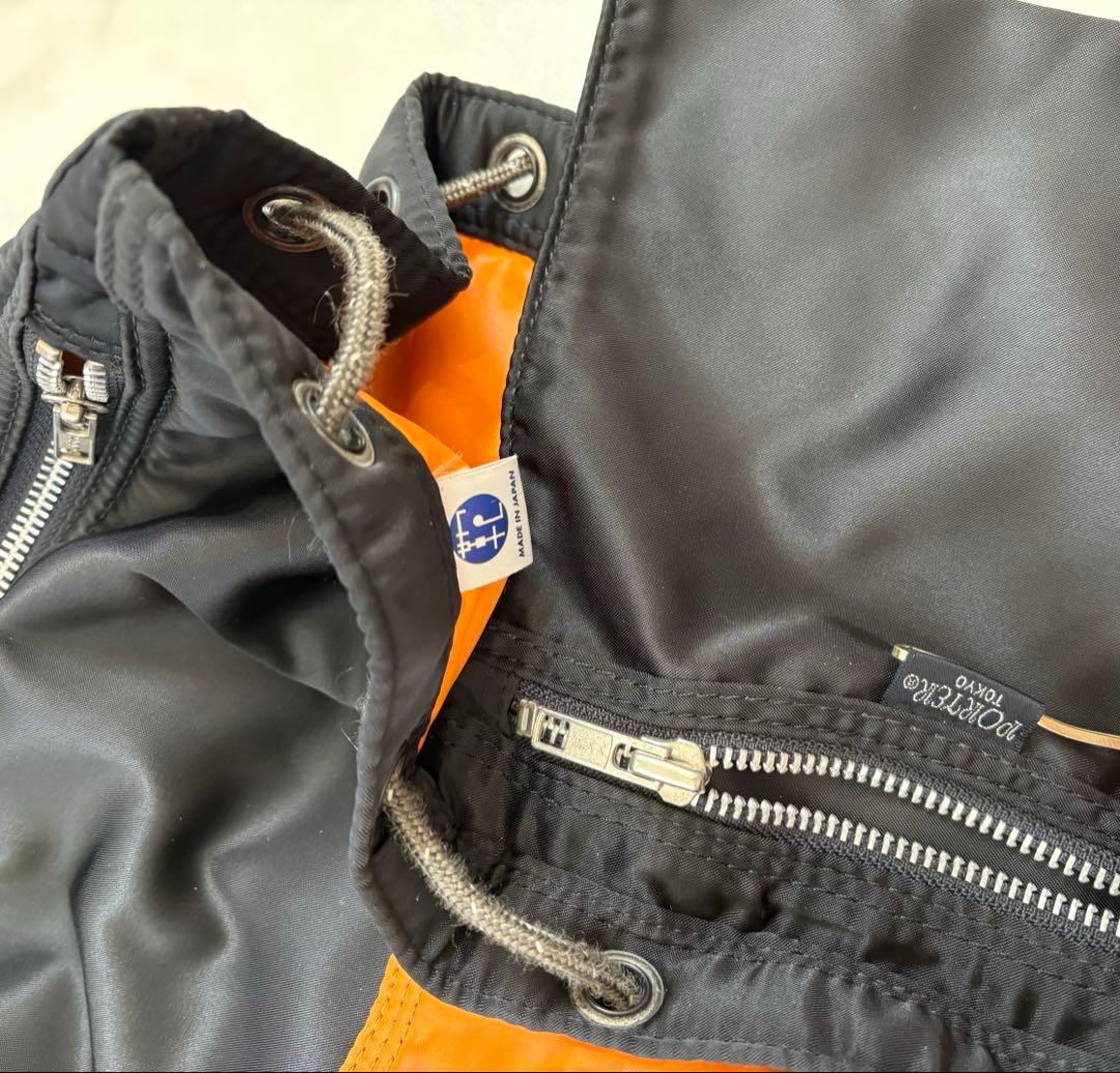 美品　ポーター タンカー リュック バックパック　ブラック