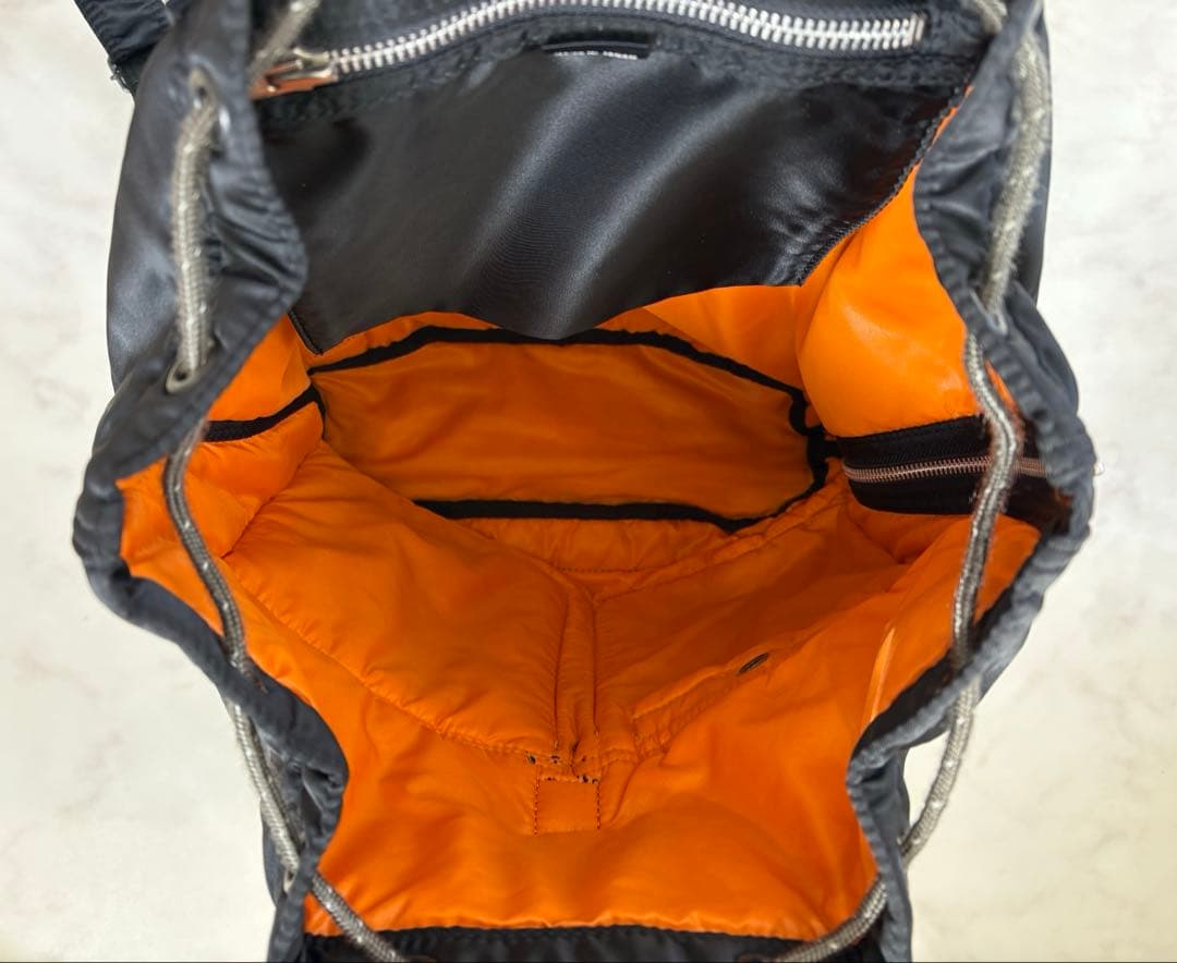 美品　ポーター タンカー リュック バックパック　ブラック