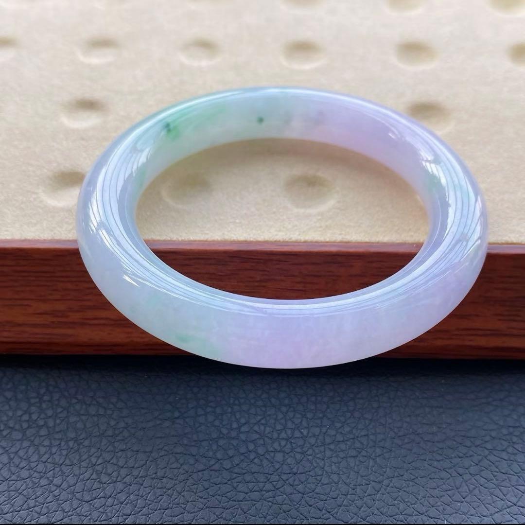 本翡翠、優雅、上品2色バングル