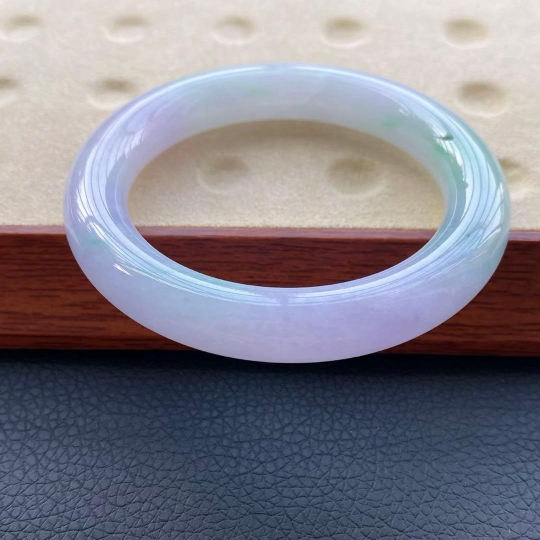 本翡翠、優雅、上品2色バングル