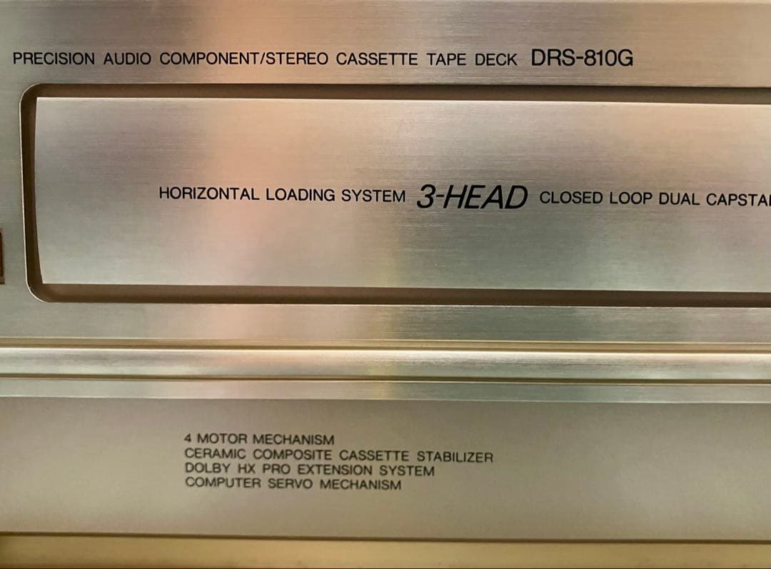 DENON DRS-810G カセットデッキ