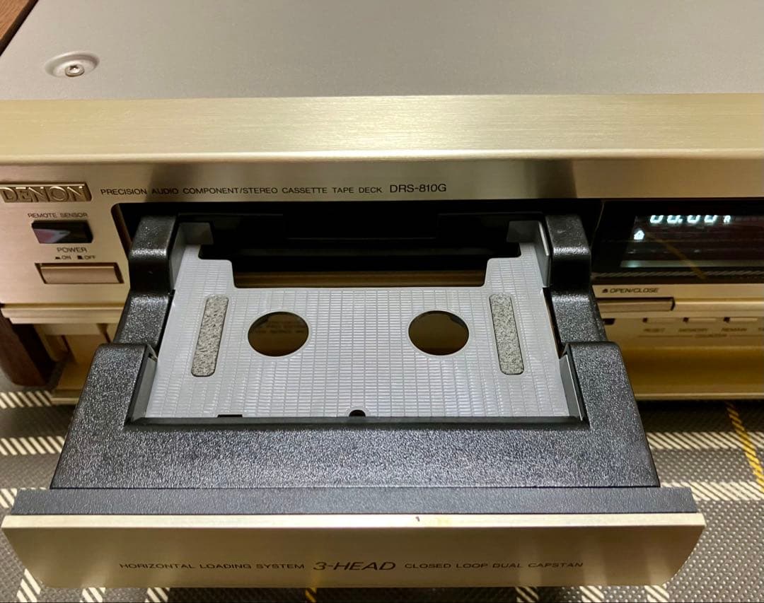 DENON DRS-810G カセットデッキ