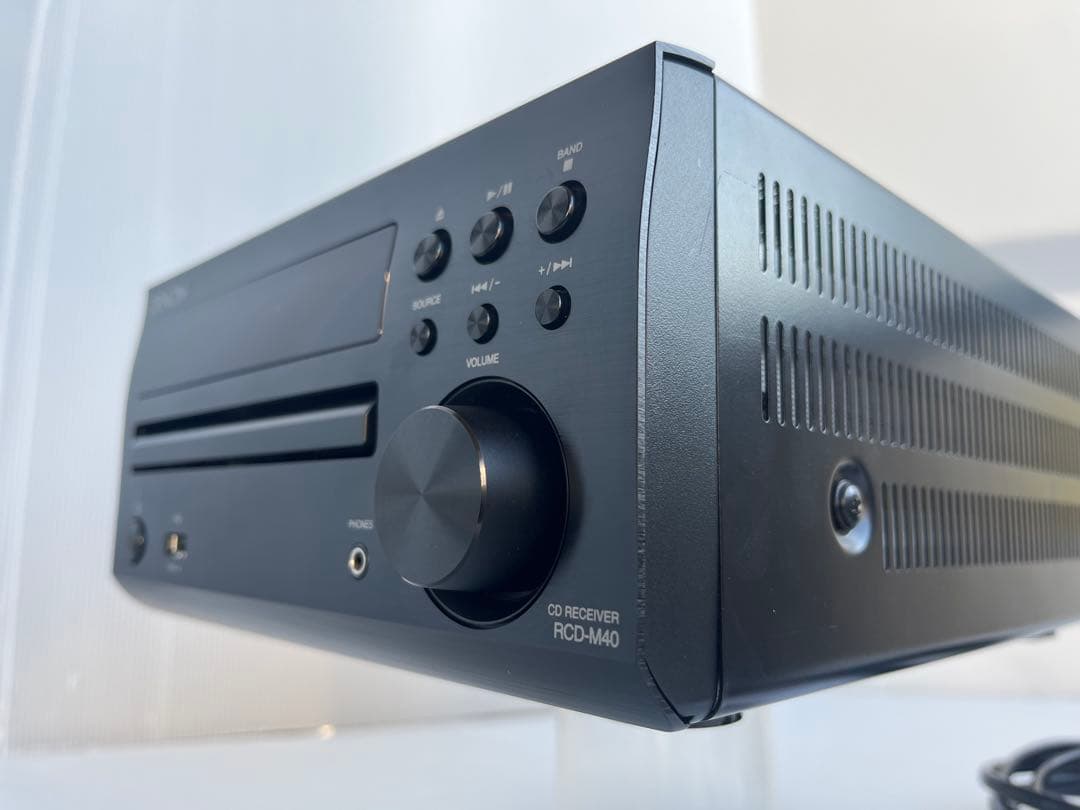 ☆極美品DENON RCD-M40 デノンCDレシーバー ブラック☆