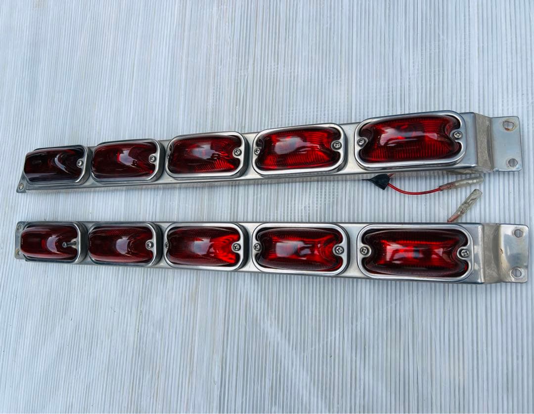 K*K様 車高灯ステンレス　5連　左右セット