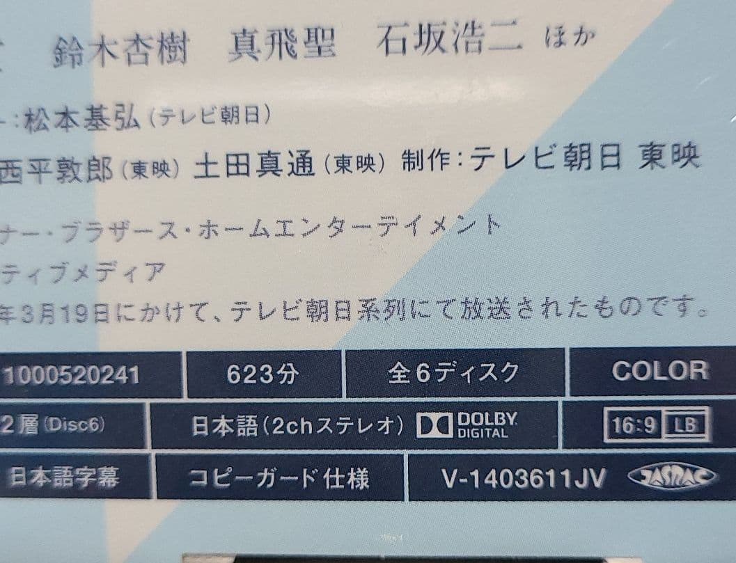 相棒 season12 DVD-BOX Ⅰ〈6枚組〉