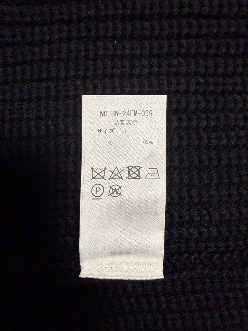 BATONER SIGNATURE DS KNIT黒 サイズ1