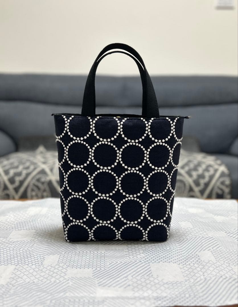 サンプル価格♡ハンドメイド♡ミナペルホネン♡tambourine♡別マチトート