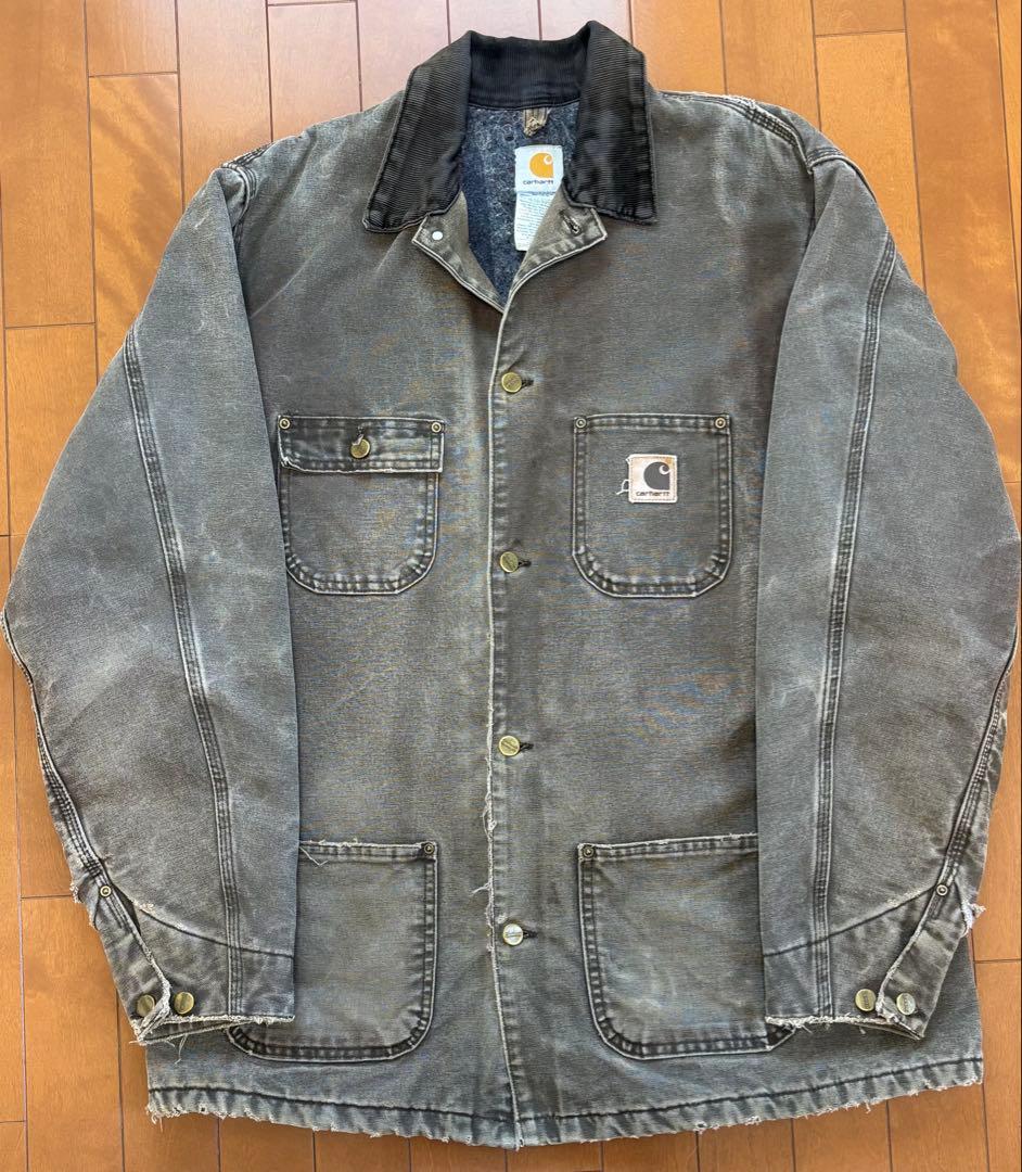 Carhartt ミシガンチョアコート USA製 ブラウン L
