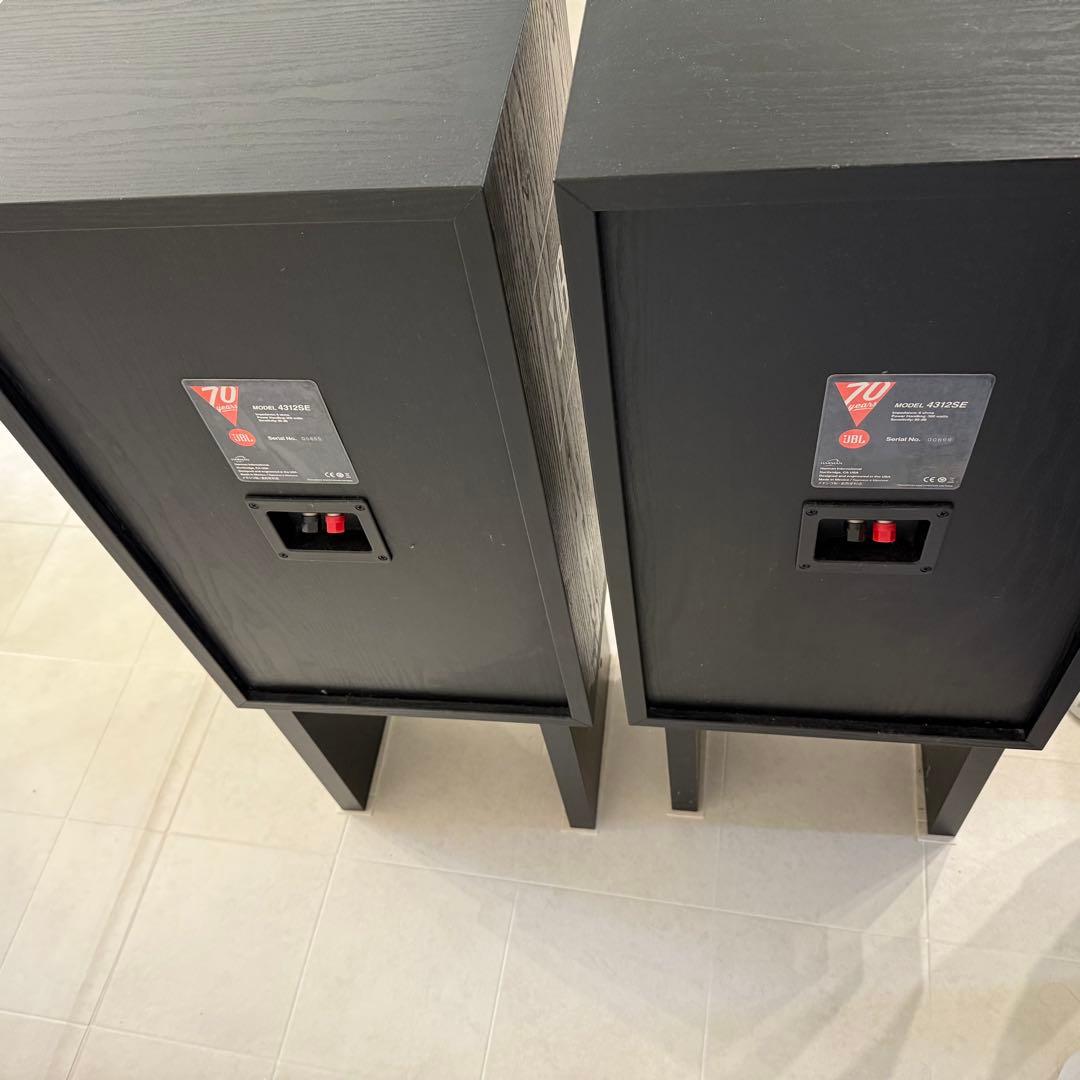 【送料込】JBL 4312SE モニタ70周年記念 2本 モニター スピーカー