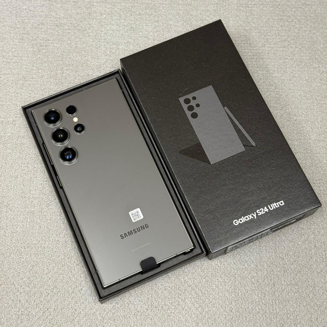 新品・未使用 Galaxy S24 Ultra ブラック 国内版SIMフリー