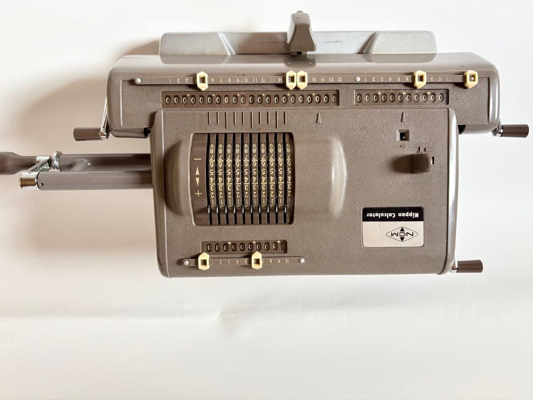 【昭和レトロ】日本計算器株式会社 機械式計算機