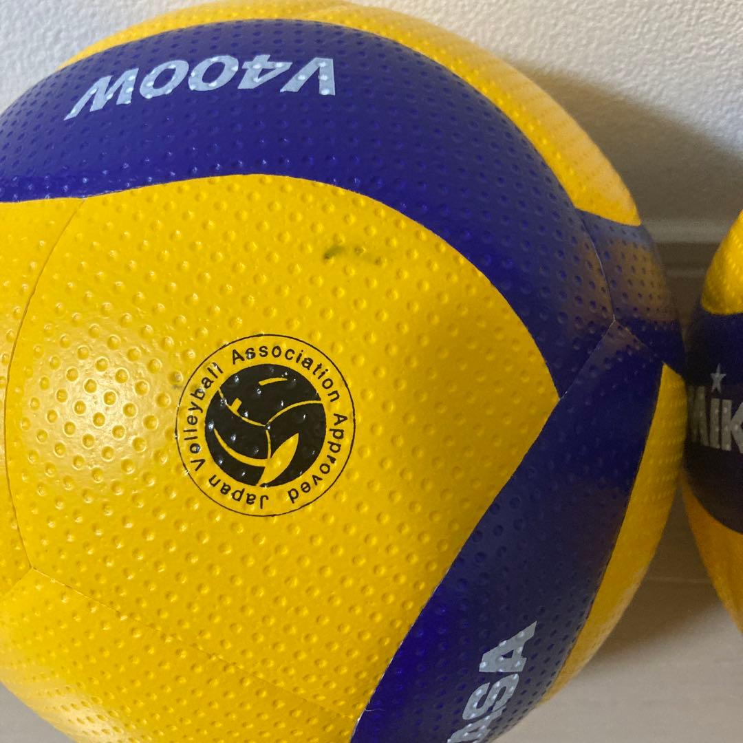 2球セット　MIKASA ミカサ バレーボール 4号 V400W