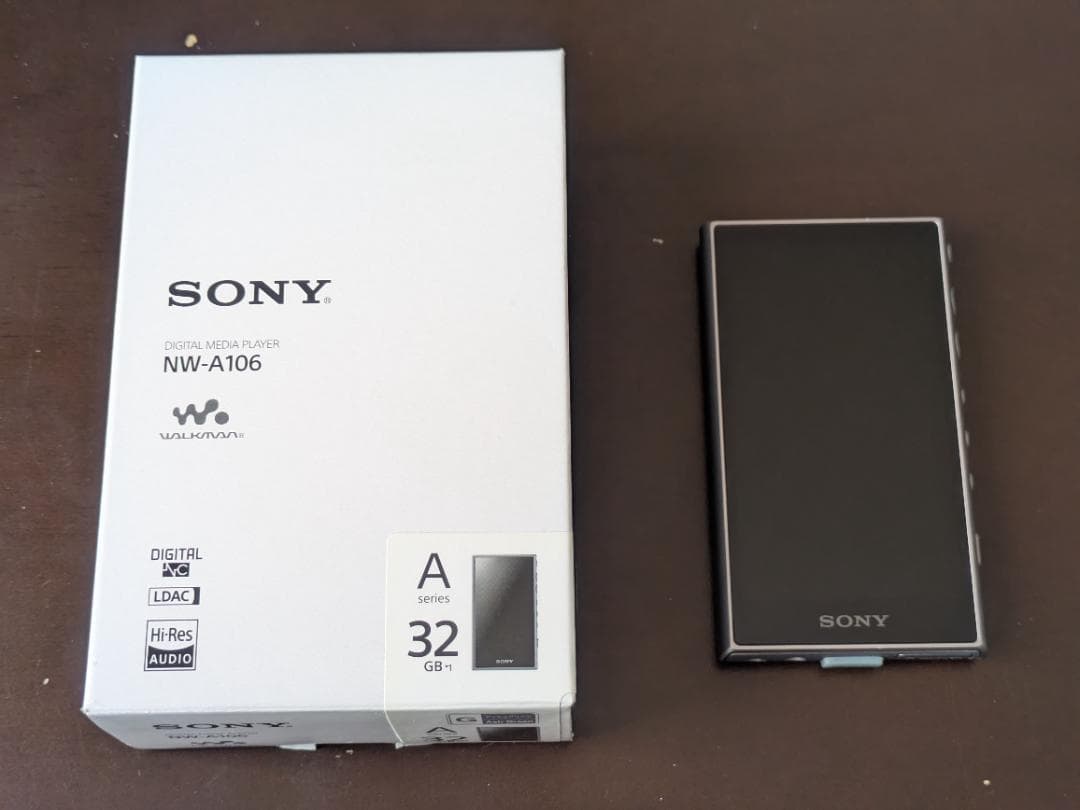 SONY ウォークマン NW-A106 32GB アッシュグリーン