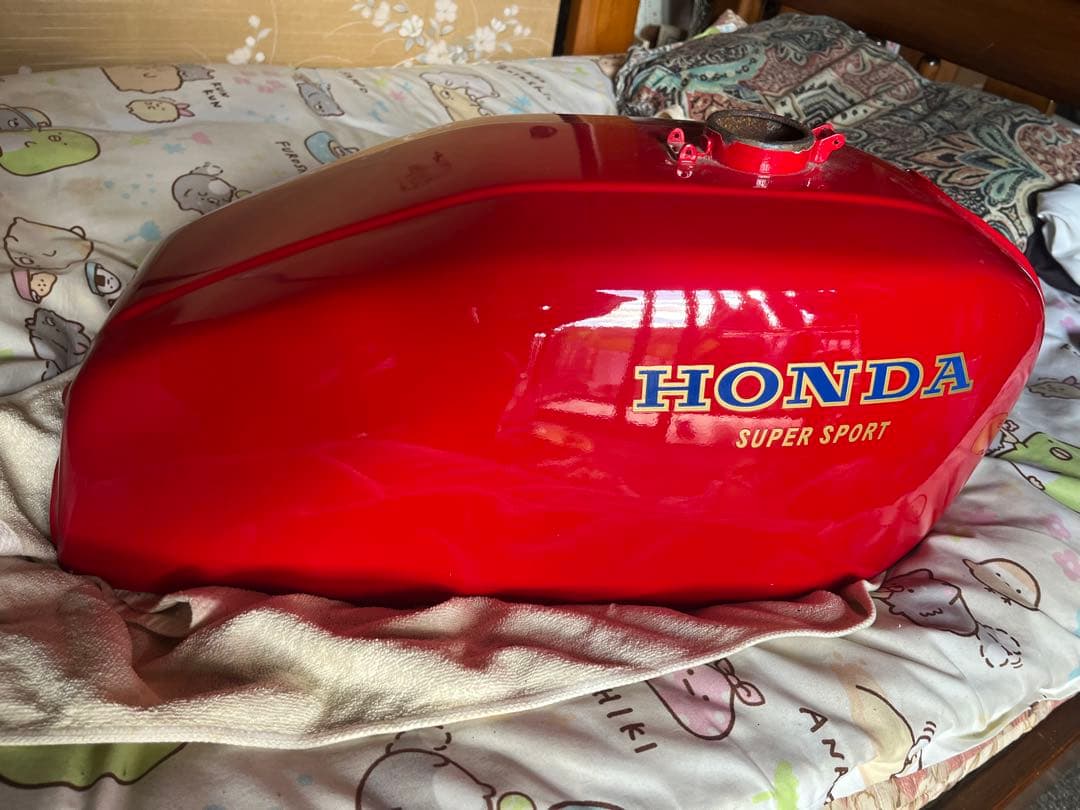 HONDA CB400F SUPER SPORT 純正タンク 再塗装NSXレッド