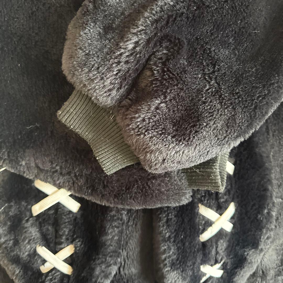 ‪*♥様 『REFLEM/レフレム』うさ耳BIGファーパーカー/ファーブルゾン