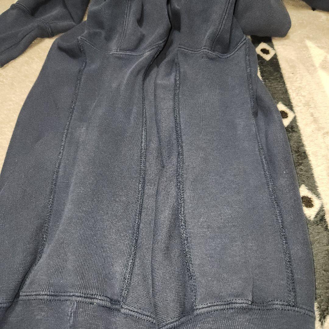 USA製 90s刺繍タグ チャンピオン リバースウィーブ ネイビー XL