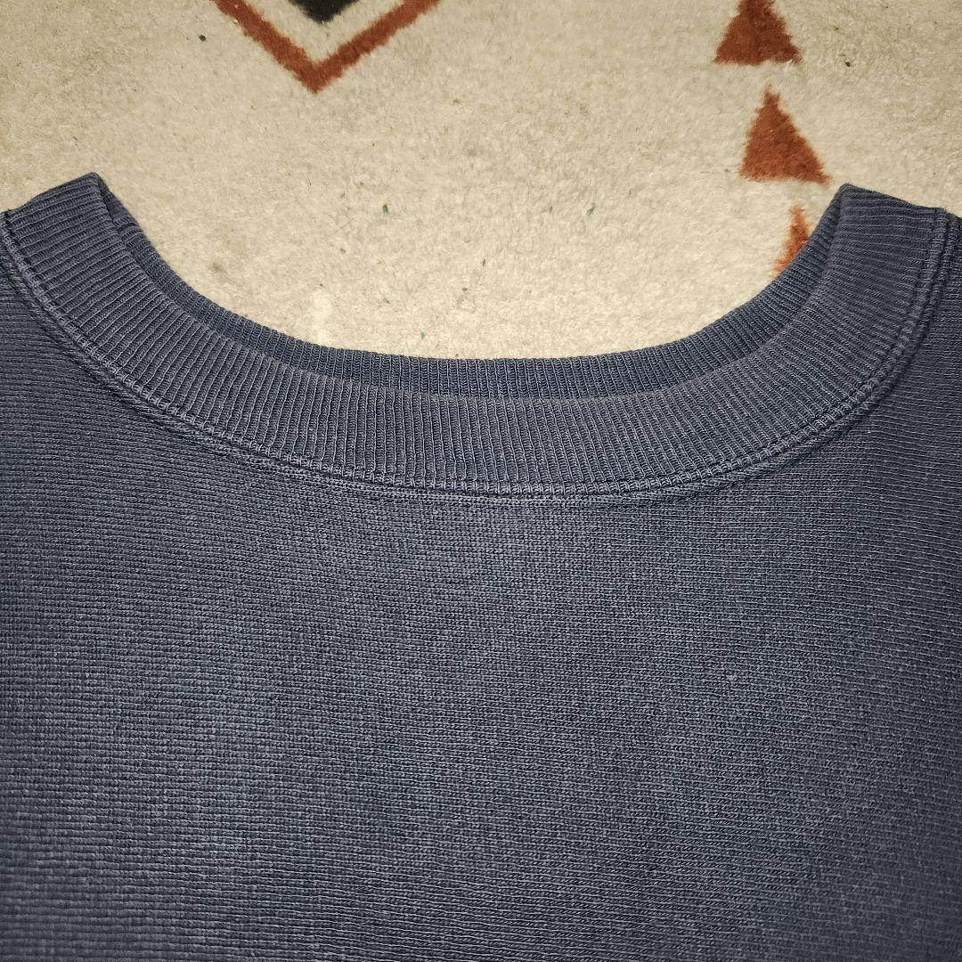 USA製 90s刺繍タグ チャンピオン リバースウィーブ ネイビー XL