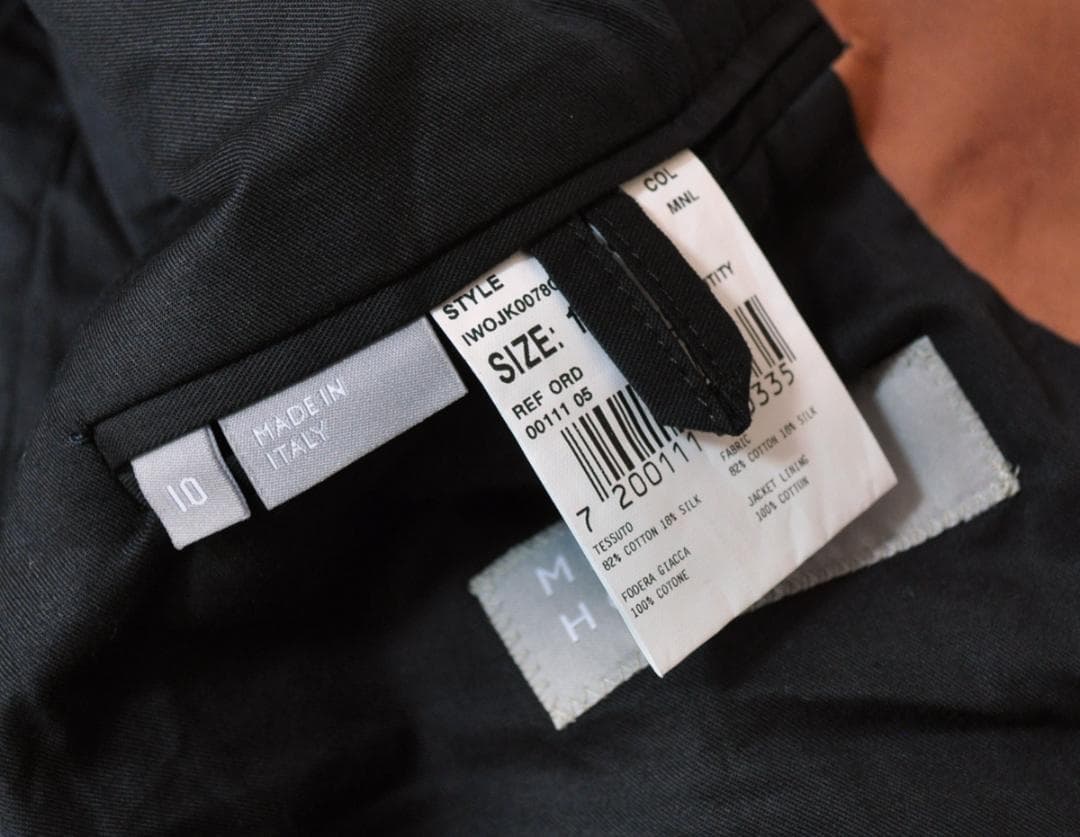 イタリア製 マーガレットハウエル COTTON SILK ジャケット