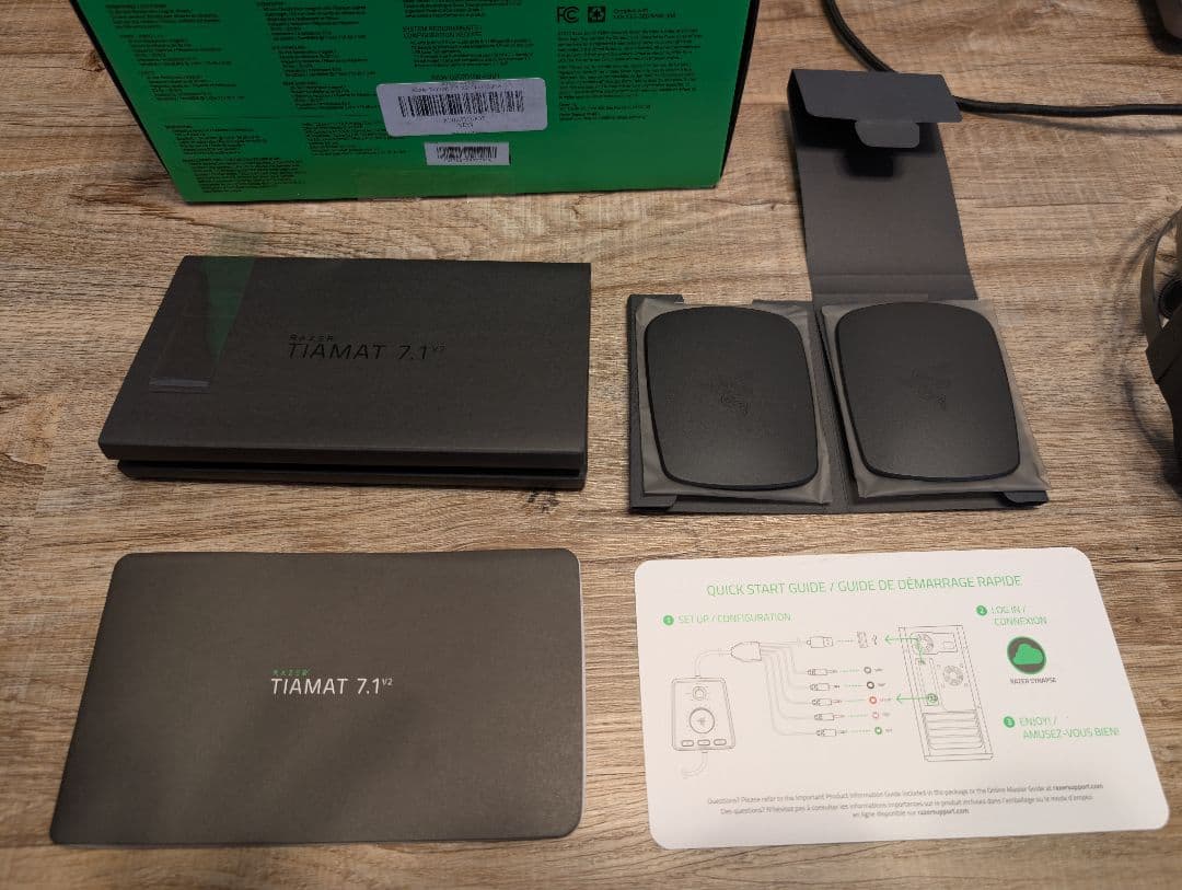 Razer Tiamat 7.1 V2 リアル7.1chゲーミングヘッドセット