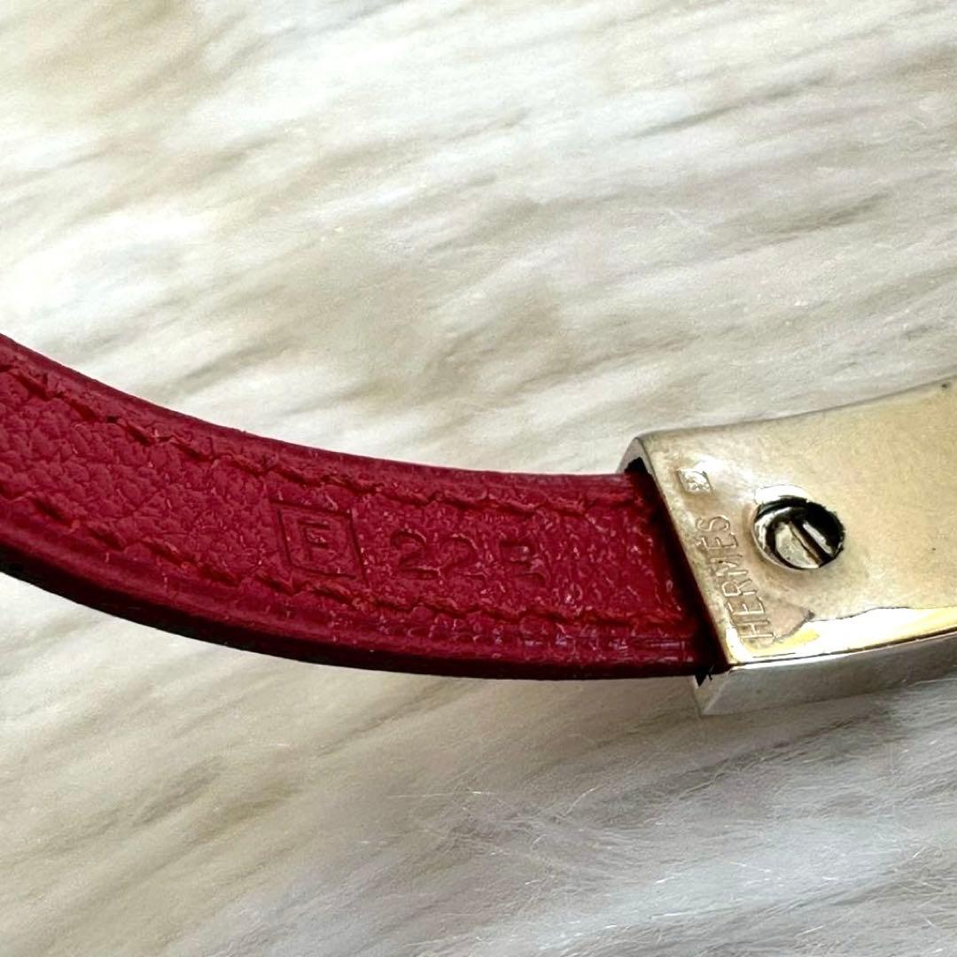 美品✨エルメス プスプス ブレスレット F バングル 刻印 ピンク 箱付
